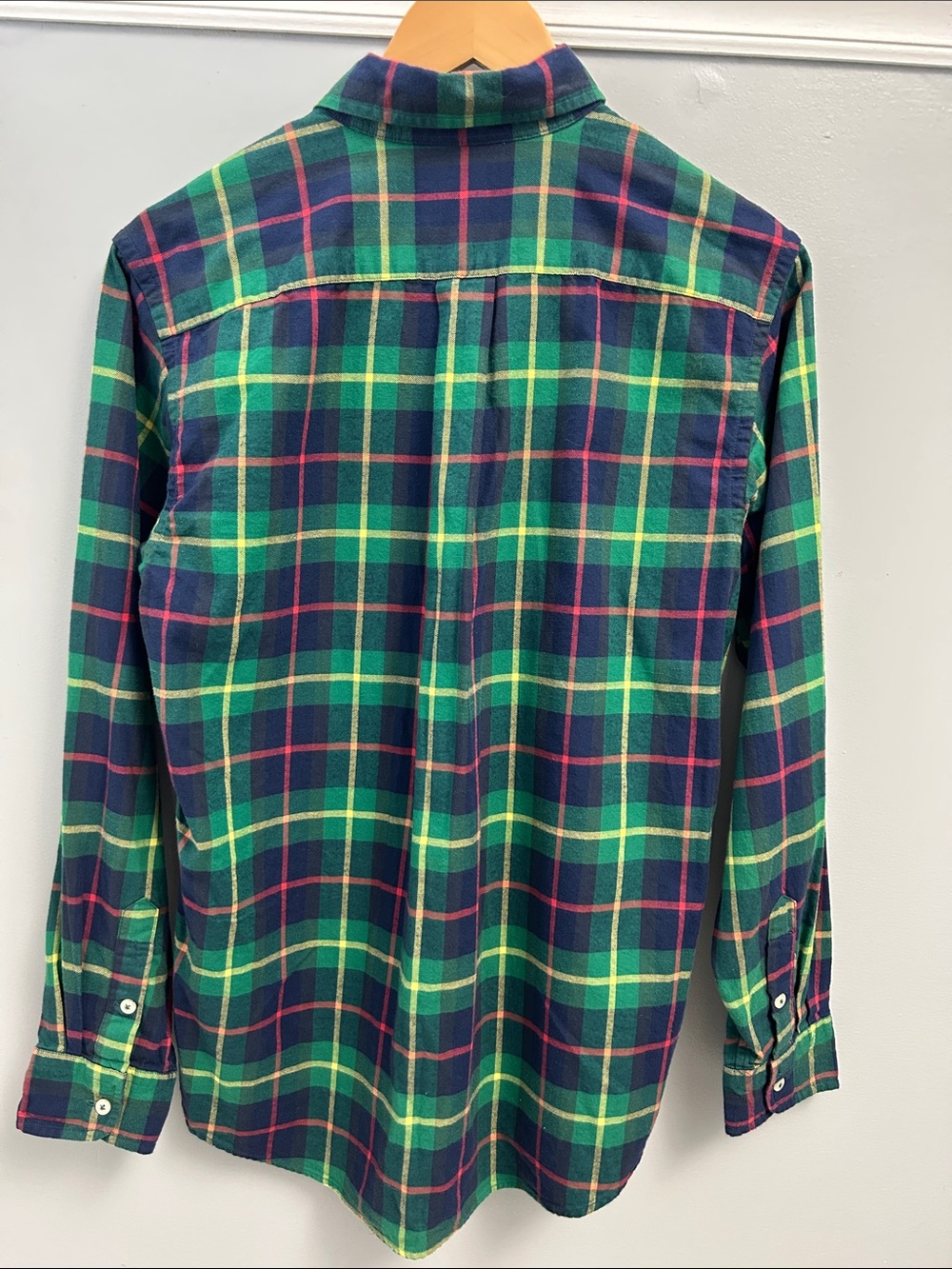 Ralph Lauren Plaid Flannel Boys XL Button Down Shirt Preppy - Picture 4 of 9